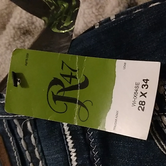 Blue R47 by wrangler jeans - Picture 2 of 4